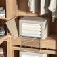 4 Pack Clothes Storage Bins with Metal Frame (4 Count)