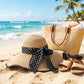 Wide Brim Sun Hat for Women Floppy Straw Hat Summer Beach Hats Fashionable Trendy Hats Sun Protection UPF 50+