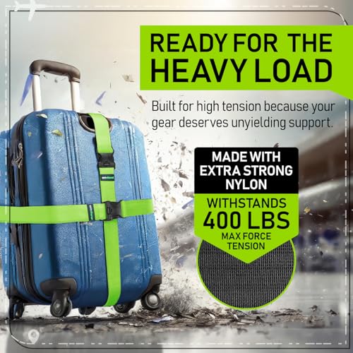 Travel Set Luggage Straps & Silicone Tags