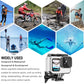 Compatible for Go Pro Hero 13 12 11 10 9 Black Waterproof Housing Case 60M