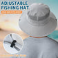 Sun Hats for Men Women Wide Brim Bucket Hat Darkgray
