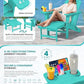 Folding Adjustable Adirondack Chair with Footrest