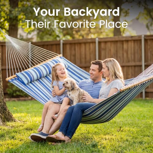 2Person Quilted Hammock with SpreaderBar