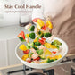 8Inch Nonstick Ceramic Frying Pan with Lid