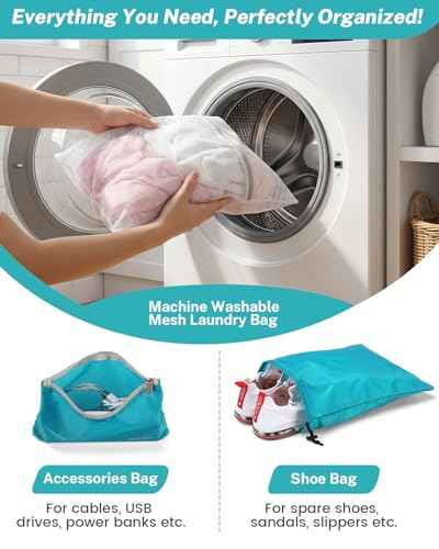 Compression Packing Cubes for Travel (10 Count)