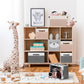 Large Fabric Storage Bins with Handles