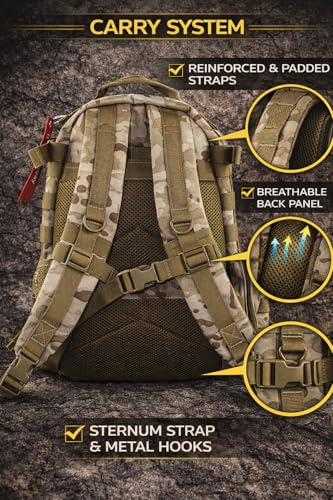 BARRERA Tactical Backpack 25L