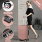 4 Piece Luggage Sets Expandable (4 Count)