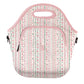 LunchTote Zippered Bag Insulated Neoprene Caddy (Prim & Proper / X-Large 6.5 Quart Lunch Tote)