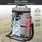 Insulated 2 Bottle Wine Bag Tote Leakproof Carrier Cooler Gift
