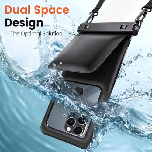2 Pack Floating Waterproof Phone Pouch (2 Count)