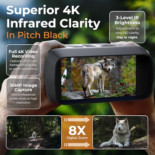 4K Night Vision Goggles for Adults