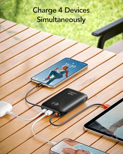 Portable Charger 20000mAh 30W Fast Charging with Built