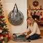 4 Pack Clear Christmas Wreath Storage Bags 24 Inch (4 Count)