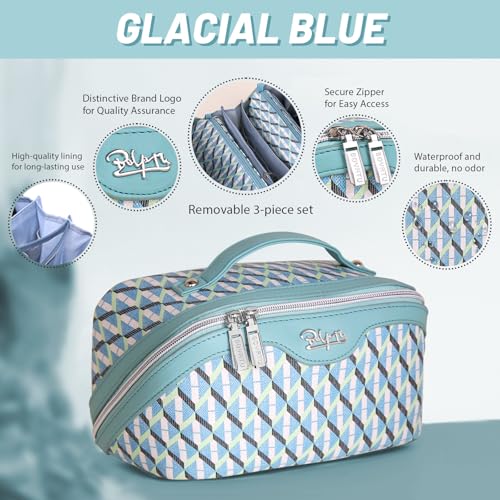 Travel Makeup Bags for Women (3 Count)