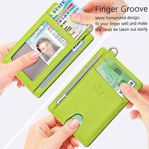 Slim Minimalist Wallet RFID Credit Card Holder for Men