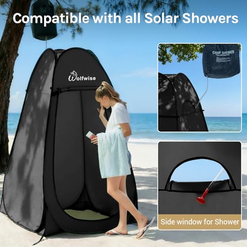 Pop Up Shower Tent for Camping Essentials