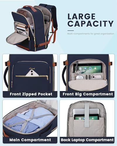 40L Travel Backpack Flight Approved Carry on Backpack