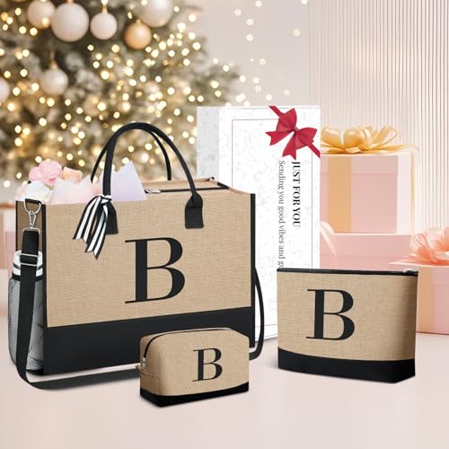 Initial Tote Bag