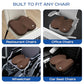 Seat Cushion Ergonomic Memory Foam Cushion for Long Sitting Hours on Office & Home Chair