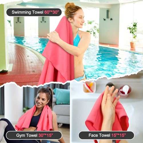 Quick Dry Travel Towel (3 Count)