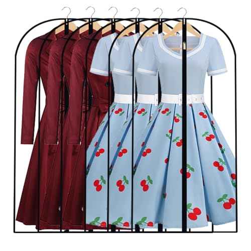 Garment Bags for Hanging Clothes (6 Count)