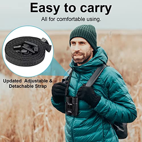 12X25 Mini Pocket Binoculars for Adults Kids