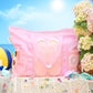 Mesh Beach Bag with Zipper