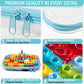 Clear Hard Shell Zipper Cases (4 Count)