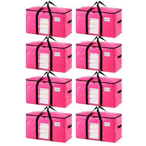 8 Pack Pink Extra Large Moving Bags (8 Count)