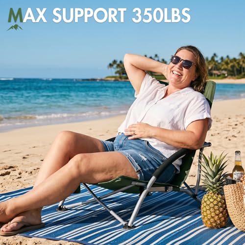 Low Beach Chair for Adults