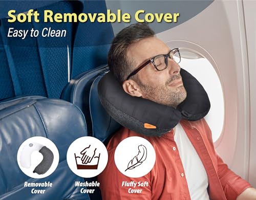Inflatable Neck Pillow for Traveling