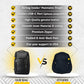 Durable Leather Laptop Business Backpack Perfect for Men & Women