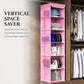 6 Shelf Hanging Closet Organizer
