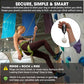 Waterproof Ring Holder Keychain for Travel & Gym