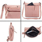 Leather Crossbody Bags for Women Small Genuine Nappa Purse Multi