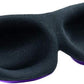 Bucky Ultralight Comfortable Contoured Travel and Sleep Eye Mask, Black Eyelash, One Size (5824)