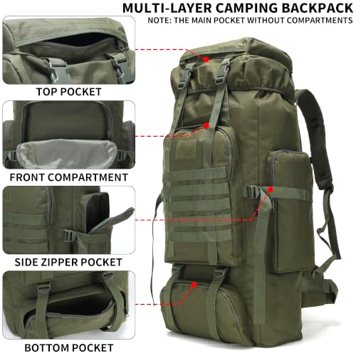 Hiking Backpack for Men 70L