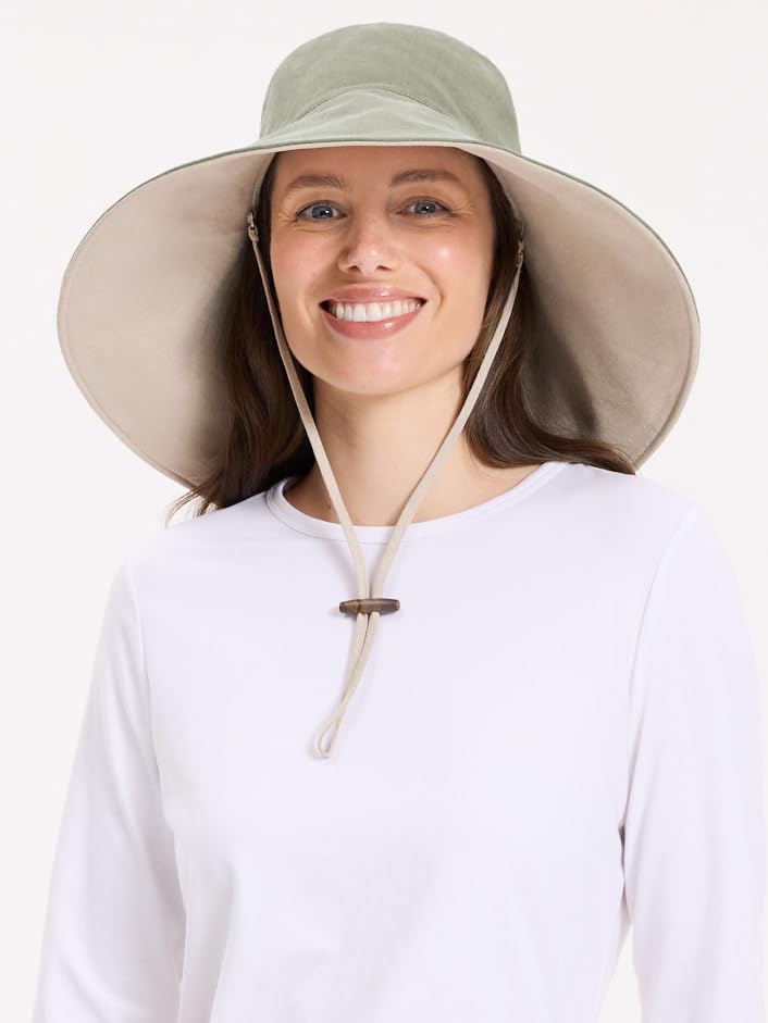 Ultra Wide Cotton Linen Hat