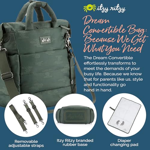 Dream Convertible Diaper Bag Tote Backpack