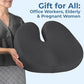 Seat Cushion Memory Foam Chair Cushion for Tailbone Pain Relief