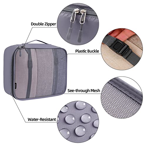 10 Set Packing Cubes Various Sizes Packing Organizer for Travel Accessories Luggage Carry On Suitcase