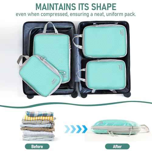 6 Set Compression Packing Cubes