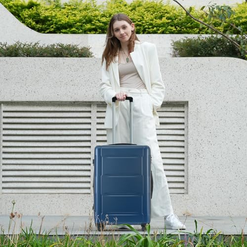 Luggage Set Expandable 2 Piece Suitcase Sets with Spinner Wheels (4 Count)