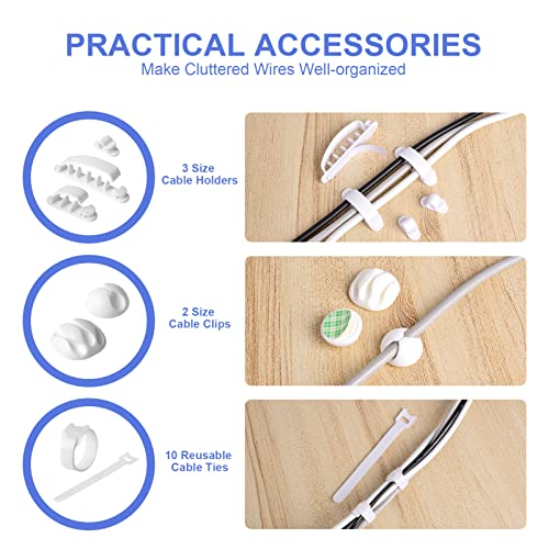 3 Pack Cable Organizer Box (3 Count)