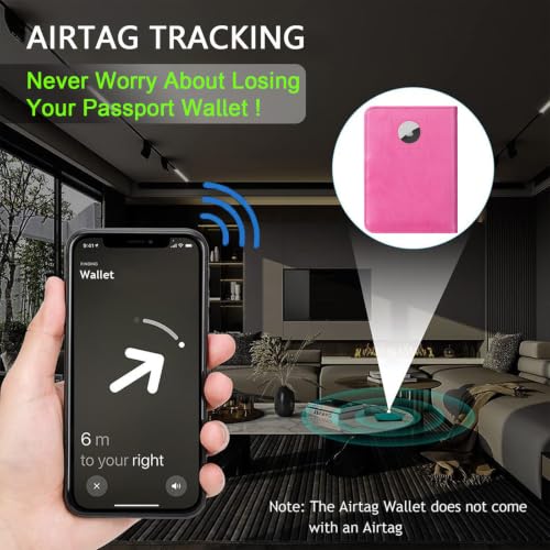 Airtag Passport Holder