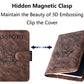 Airtag Passport Holder for Travel