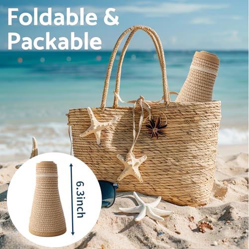 Sun Hat for Women Roll (2 Count)