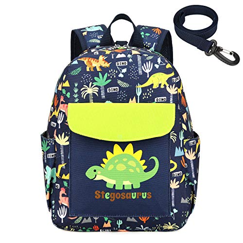Cute Zoo Little 2d Backpack Kid Backpacks for Girls and Boys Toddler Backpack Waterproof Preschool Safety Harness Leash