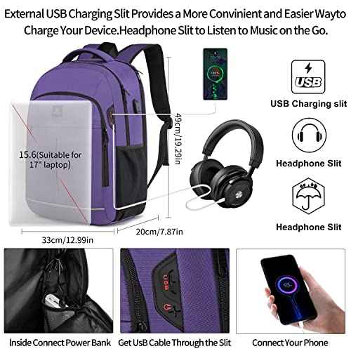 17.3 Inch Travel Laptop Backpack